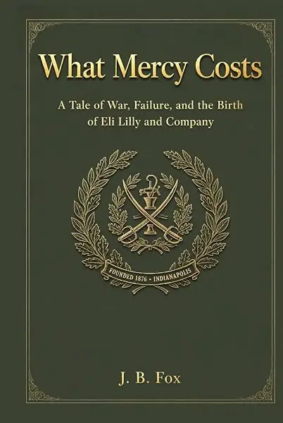 What Mercy Costs by J.B. Fox, cover
